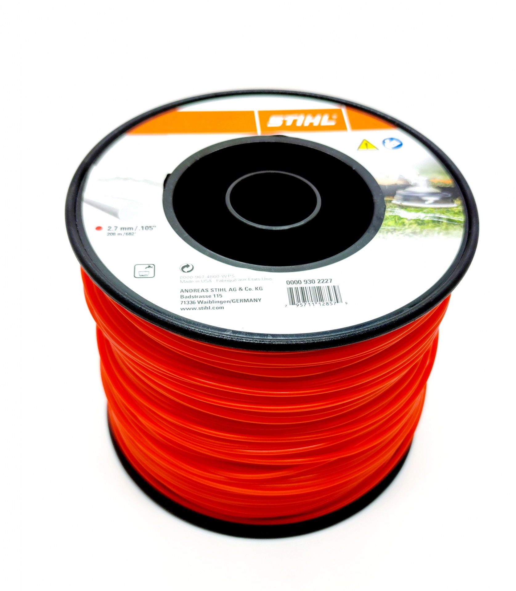 Stihl kerek damil 2,7 mm x 208 m termék fő termékképe