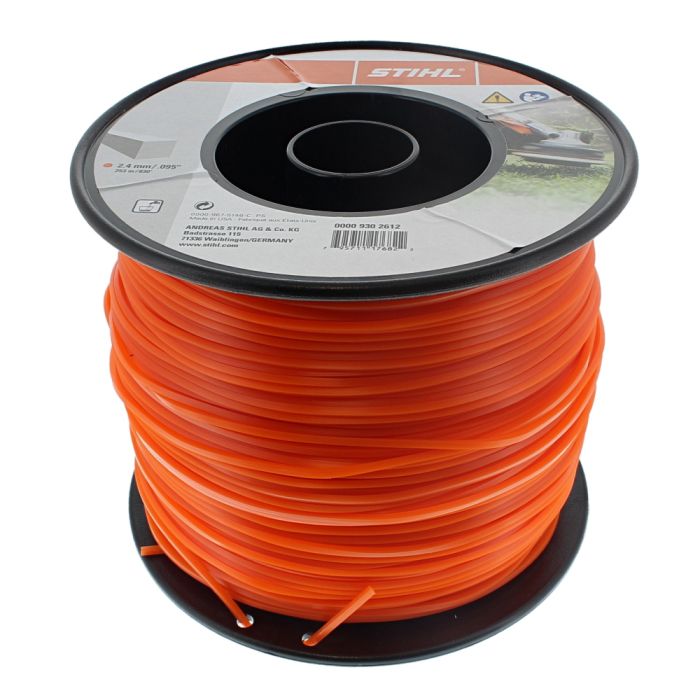 STIHL Damil négyzetes 2,4mm x 253m narancssárga 00009302612 termék fő termékképe