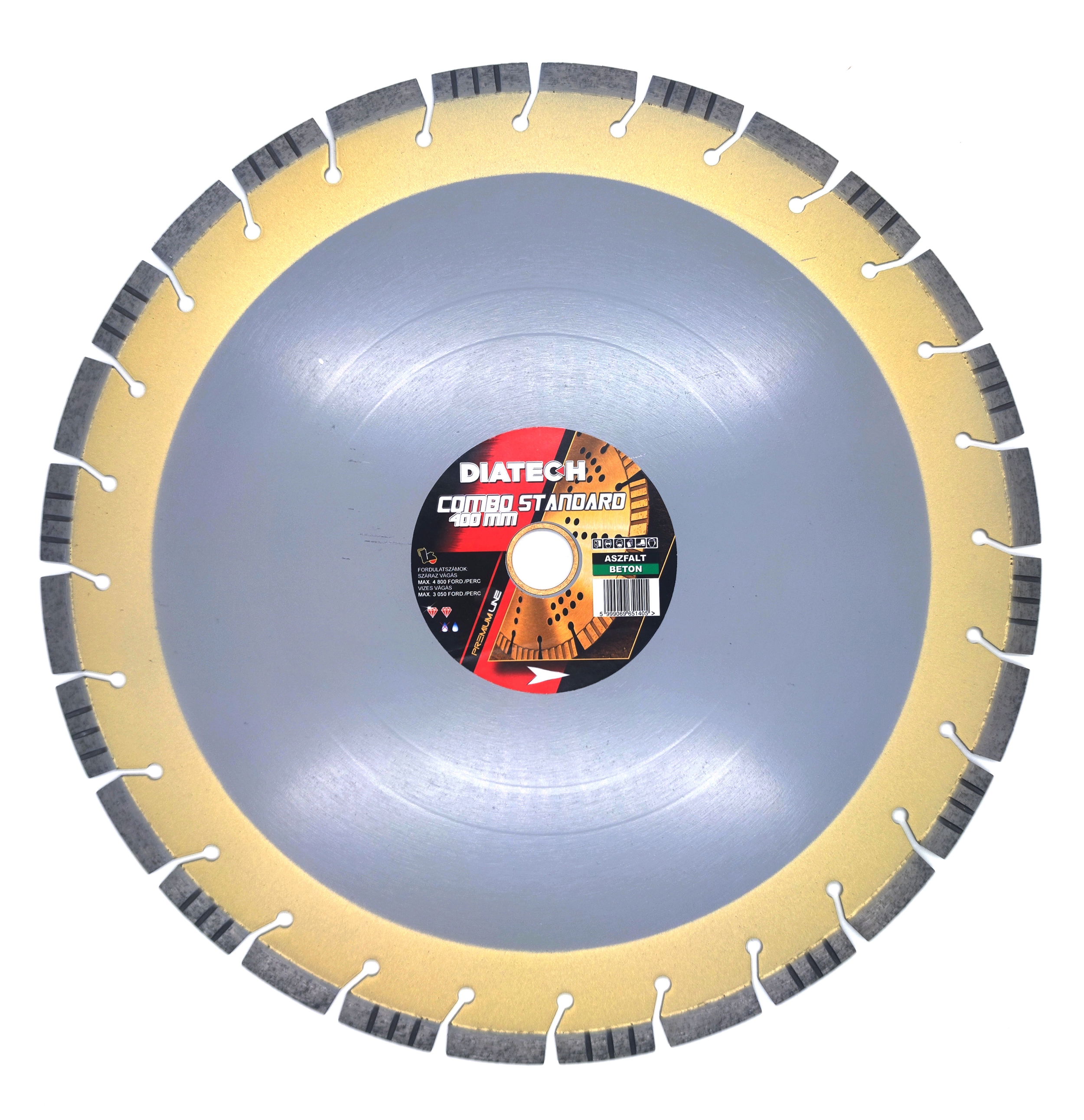 Diatech Combo Standard 400 mm gyémánt vágótárcsa termék fő termékképe