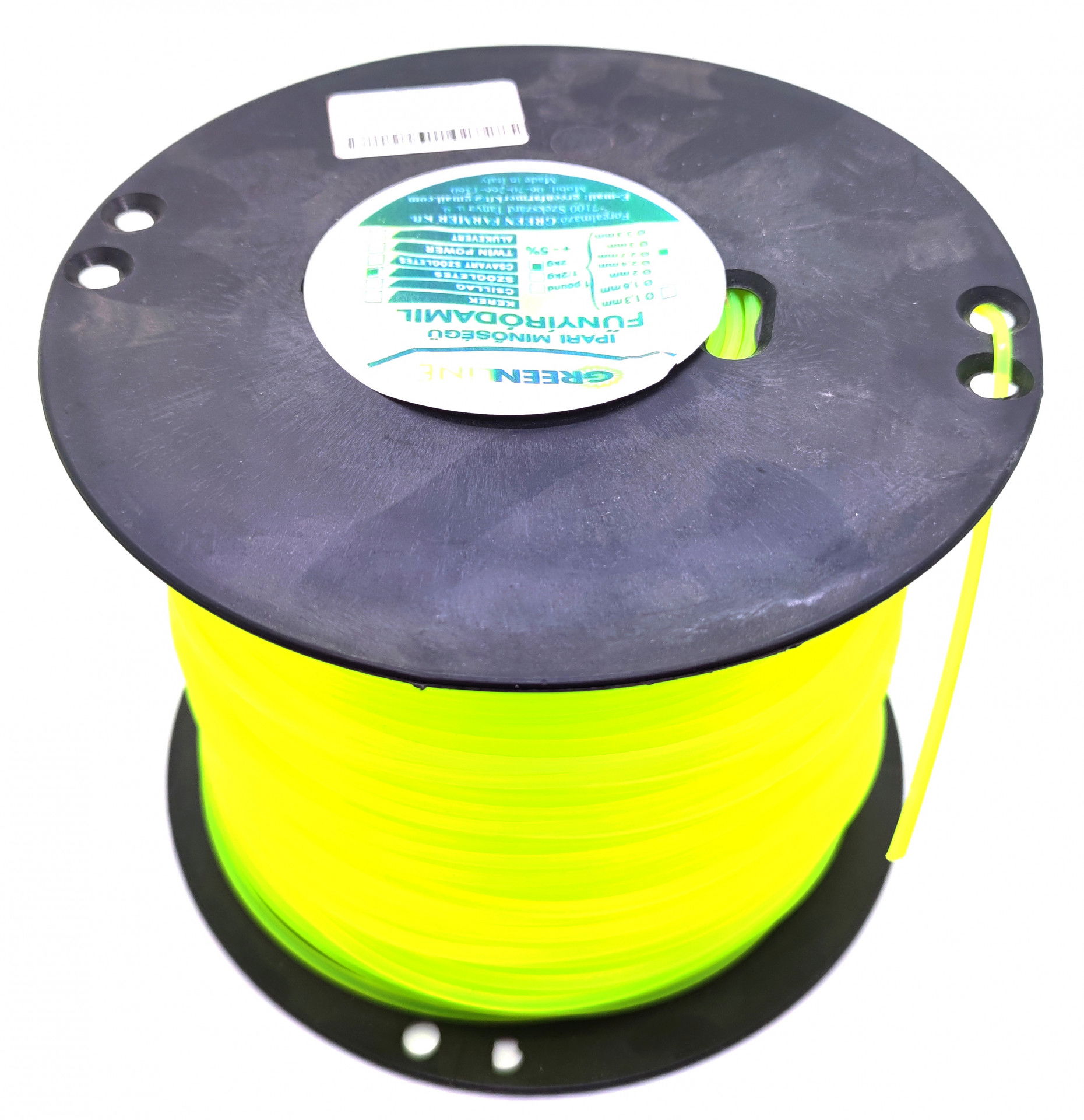 Greenline damil 2.7mm szöglet 2 kg 014736 termék fő termékképe