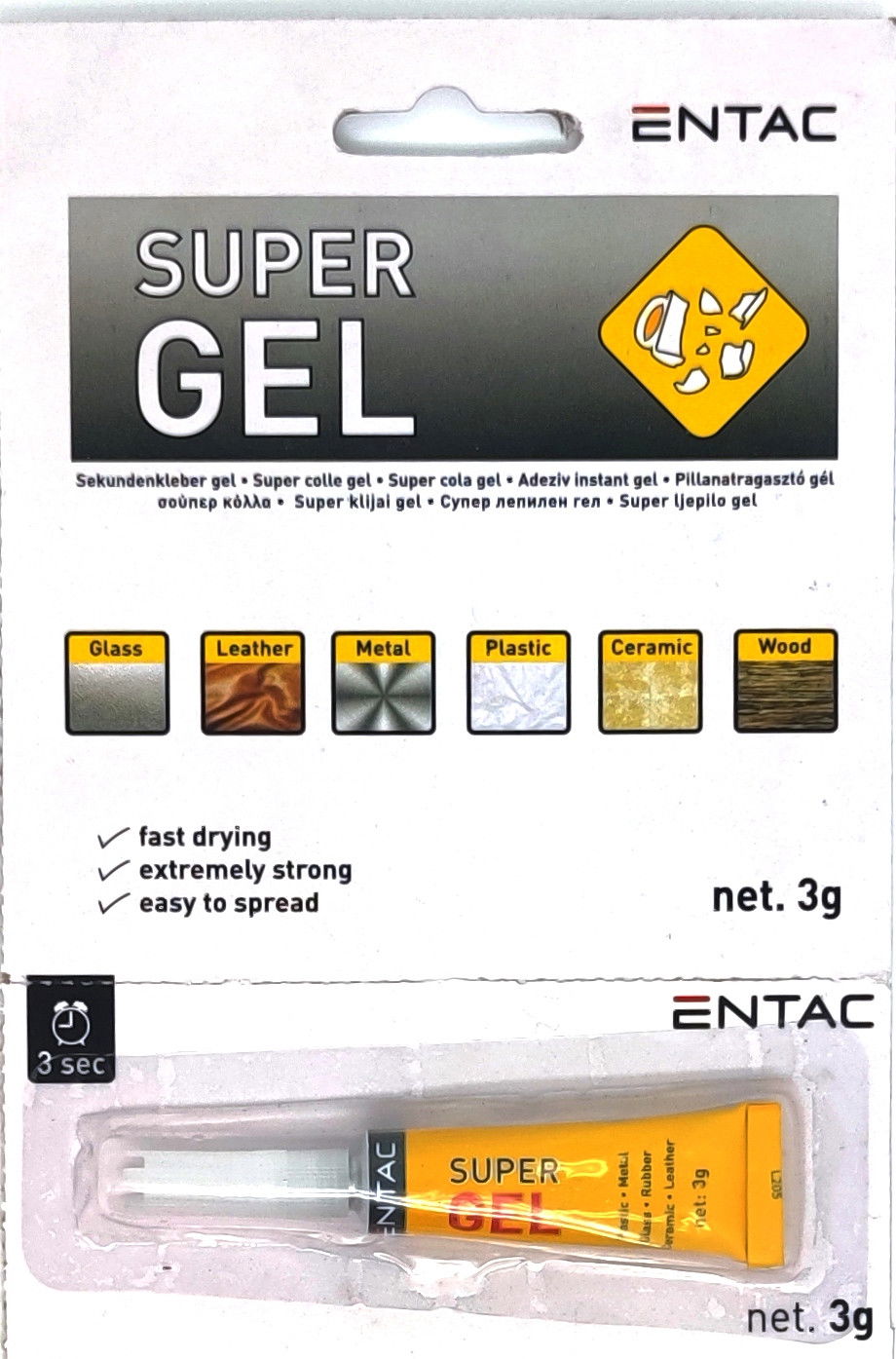 Entac Pillanatragasztó gél 3g termék fő termékképe