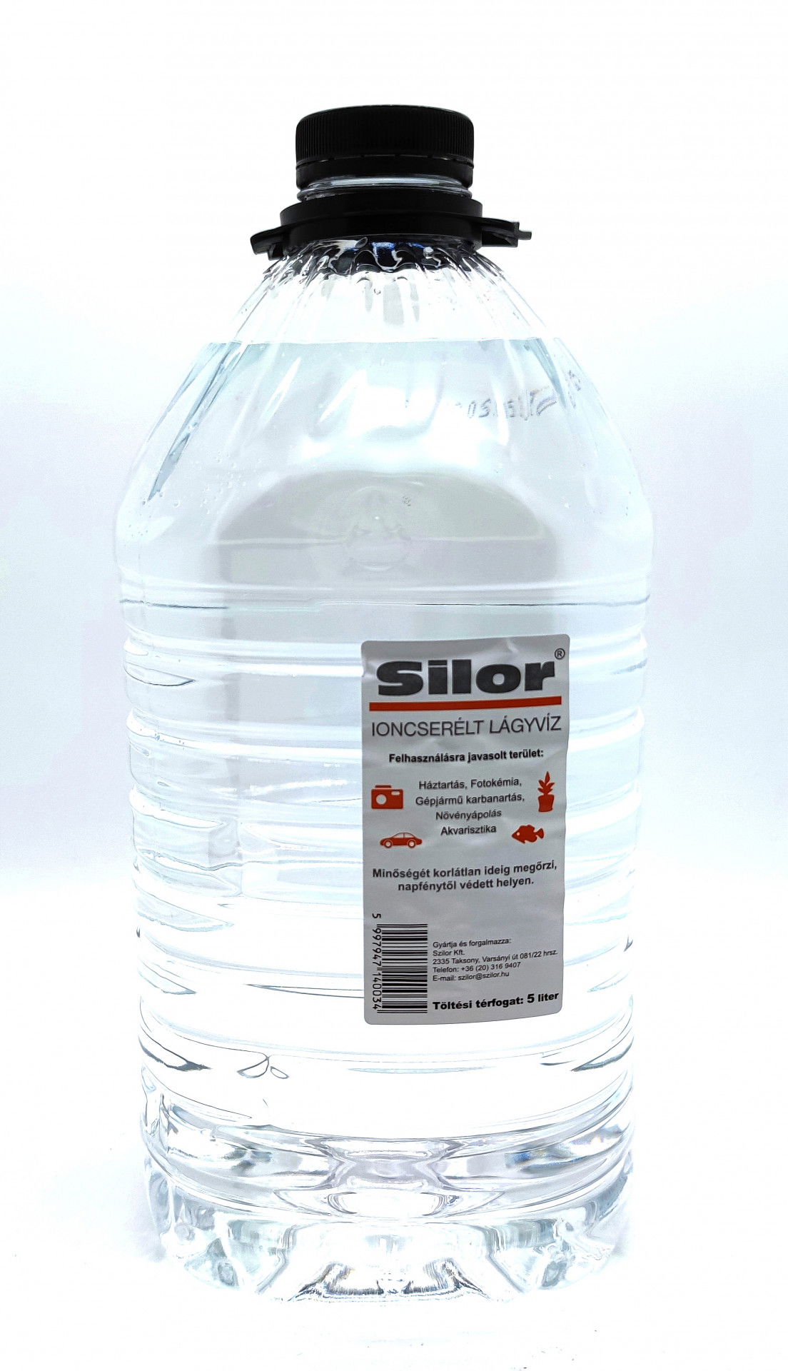 Silor ioncserélt lágyvíz 5l 015665 termék fő termékképe
