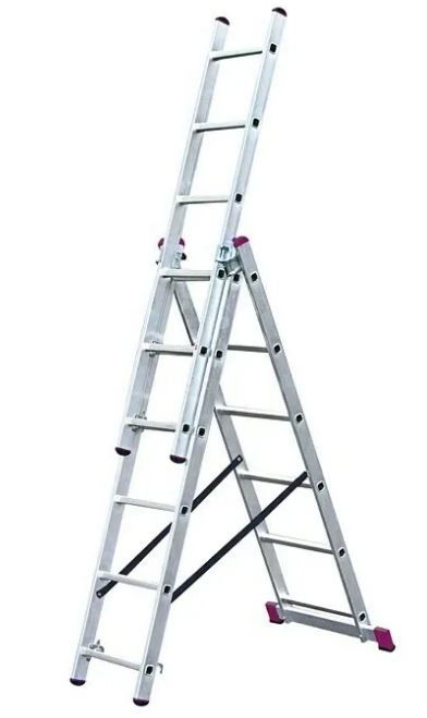 Krause Corda sokcélú létra 3X6 fokos 030368 termék fő termékképe