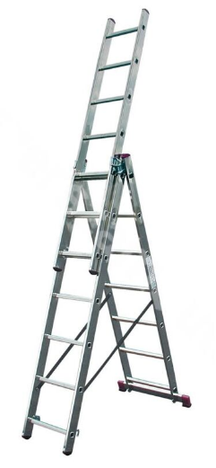 Krause Corda sokcélú létra 3x9 fokos 030399 termék fő termékképe