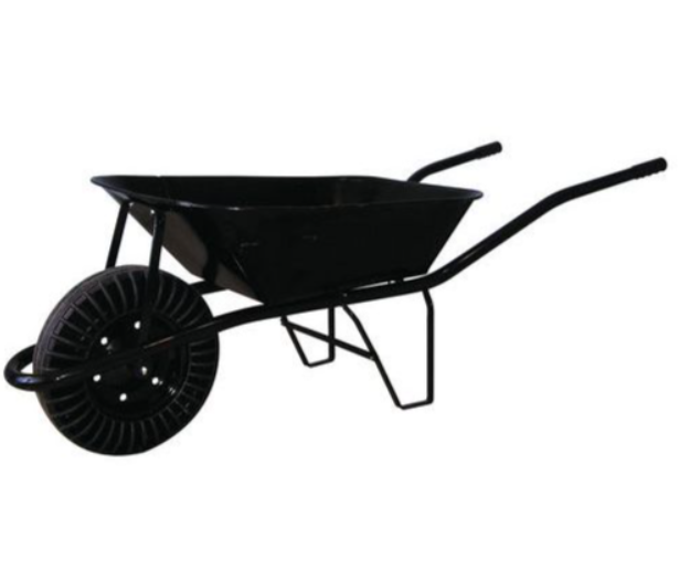 Gr-Tools Építőipari talicska tömör kerékkel, fém, űrtartalom 65 l 05823 termék fő termékképe