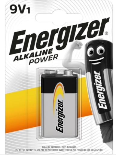 Energizer Alkaline Power elem 9V 522 / 6LR61 termék fő termékképe
