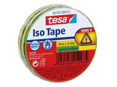 tesa Iso Tape szigetelőszalag sárga/zöld 10m termék fő termékképe