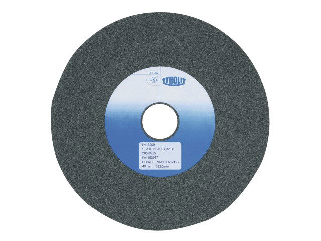 Tyrolit Köszörűkő zöld K80 200x25x51mm/40/32 1091978 termék fő termékképe