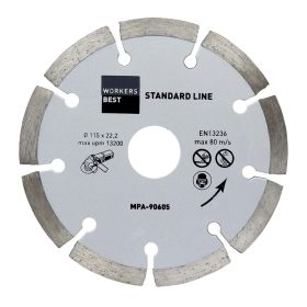 Workers Best Gyémánt vágókorong standard 125mm  1124091 termék fő termékképe