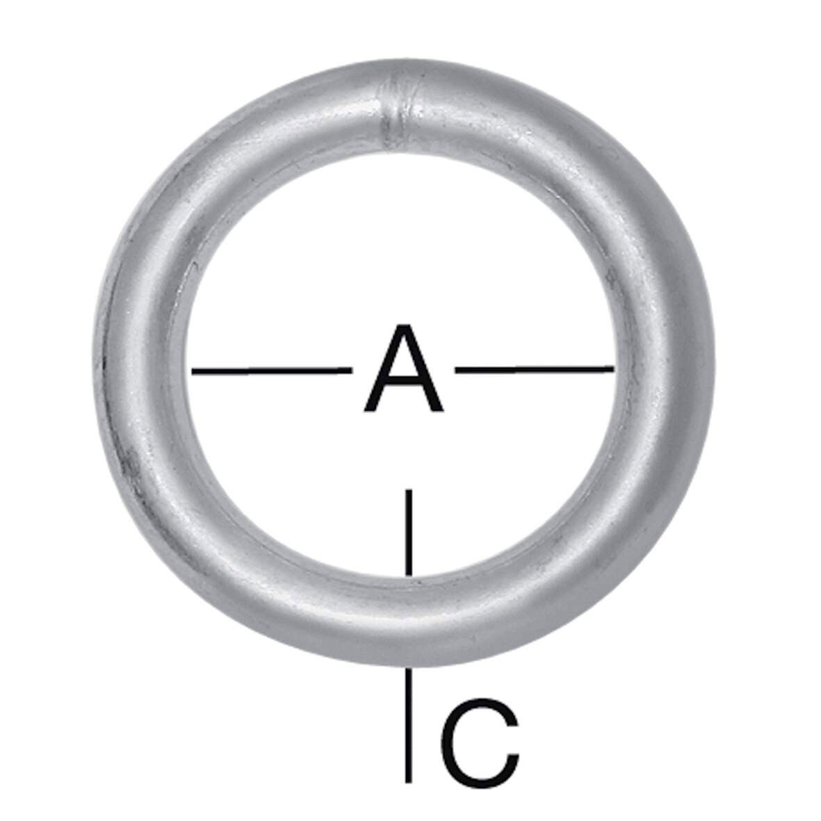 Vormann Gyűrű 7x35mm horganyozott termék fő termékképe