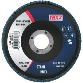 Raxx Legyezőtárcsa 115x22mm K40 1174762 termék fő termékképe