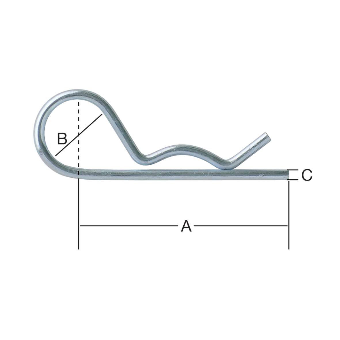 Vormann Sasszeg horganyzott 105 x 2 mm termék fő termékképe