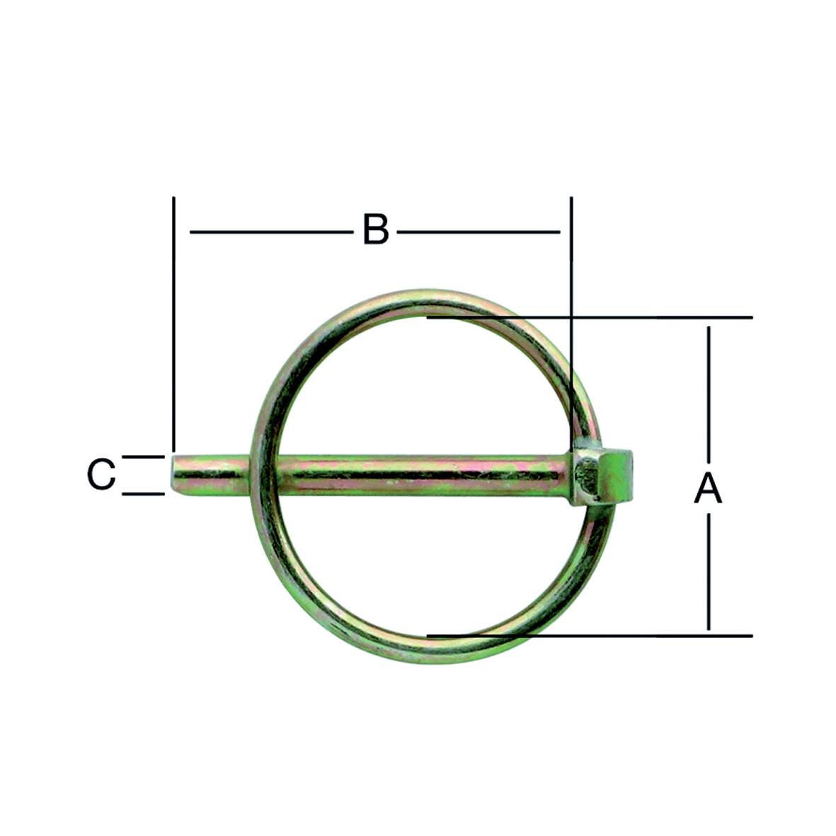 Vormann Biztosíztó szeg 8 mm 2db/cs termék fő termékképe