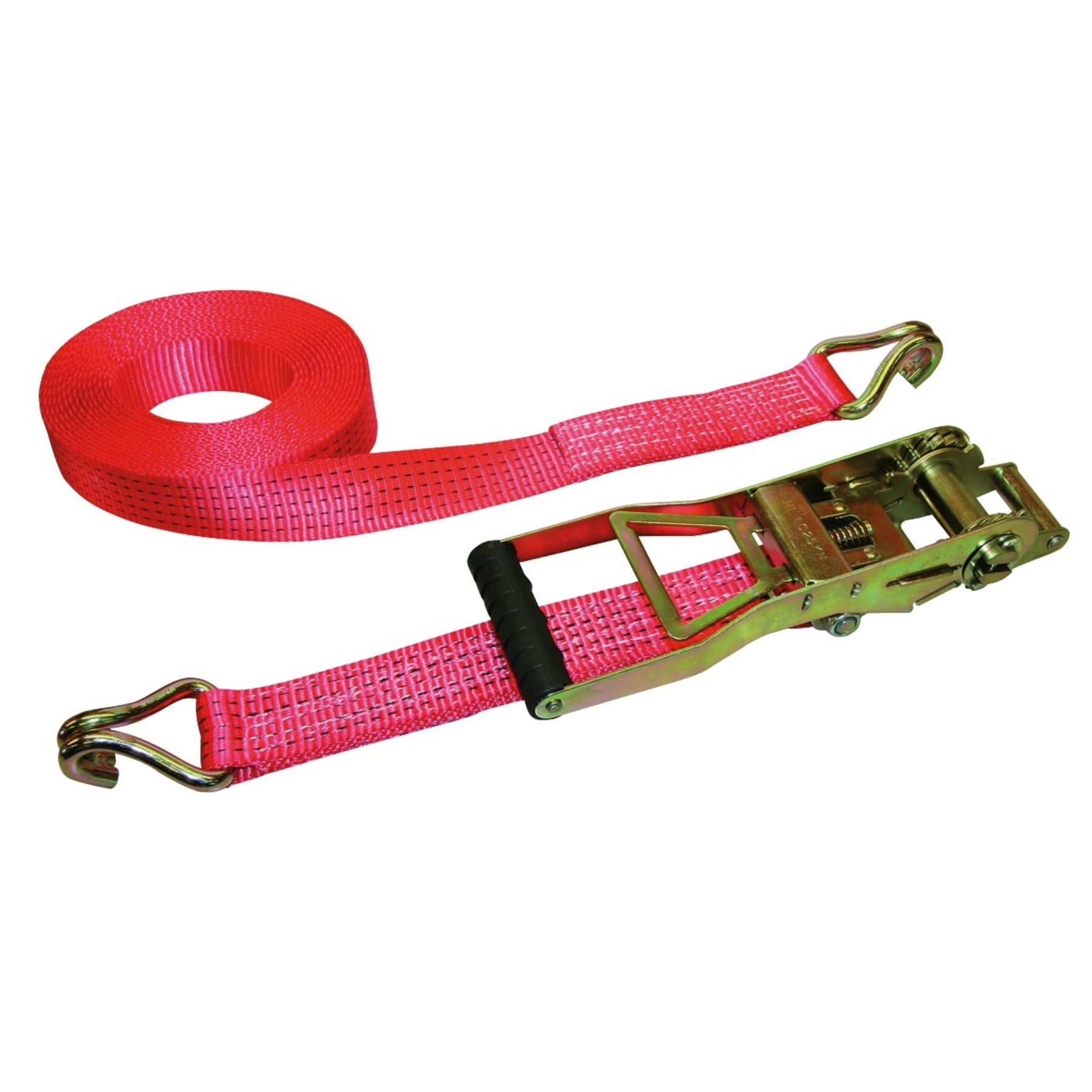 Kerbl Racsnis rögzítő heveder 2 részes piros 8mx50mm húzóerő 5t  (1198833) termék fő termékképe