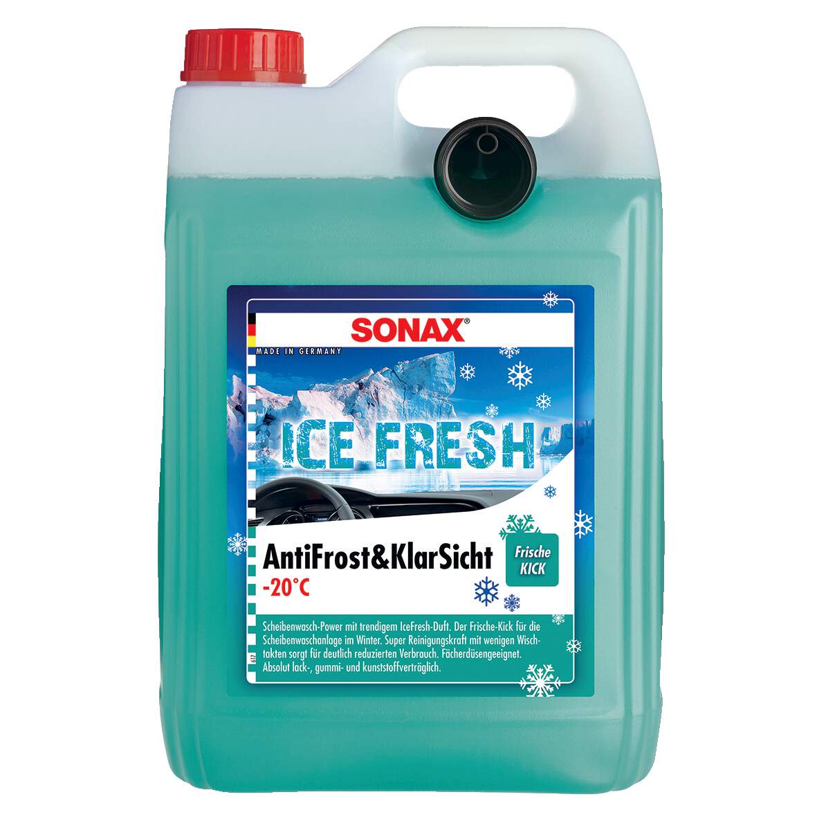 Sonax Téli ablakmosó, 5L, haszn.kész Ice Fresh Antifrost -20° 1232511 termék fő termékképe
