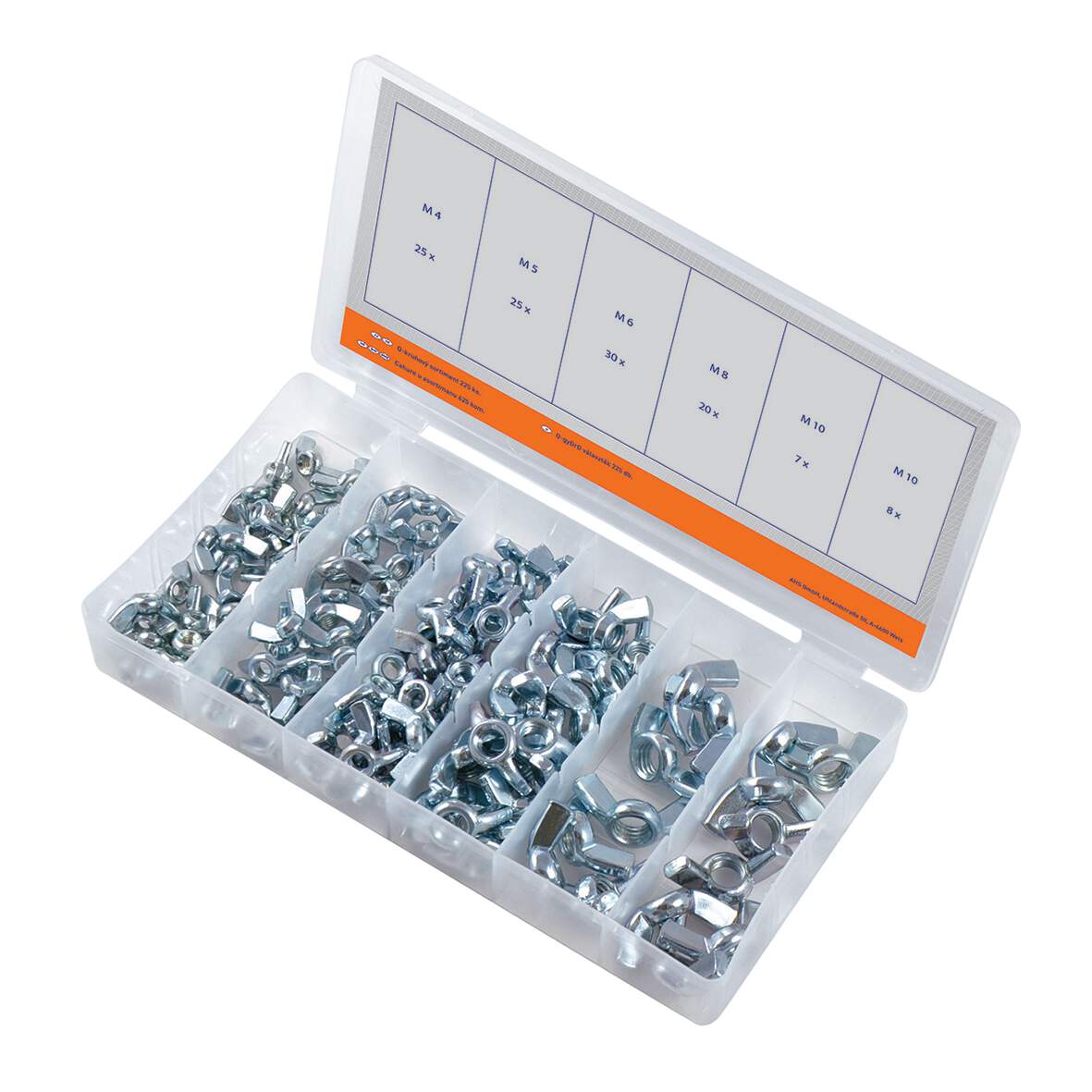 Workers Best Szárnyas anya készlet 115r. horganyzott M4-M10 1247664 termék fő termékképe