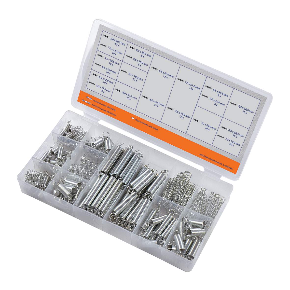 Workers Best Rugó szortiment 200 r. húzó/nyomórugó 1247673 termék fő termékképe