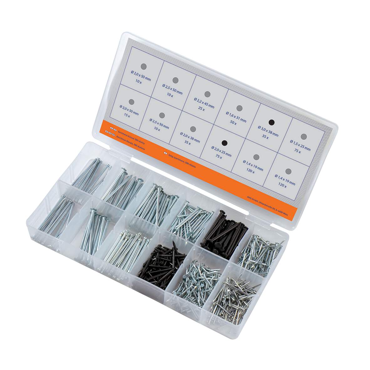 Workers Best Szög szortiment 580 r. 19-50mm 1247677 termék fő termékképe