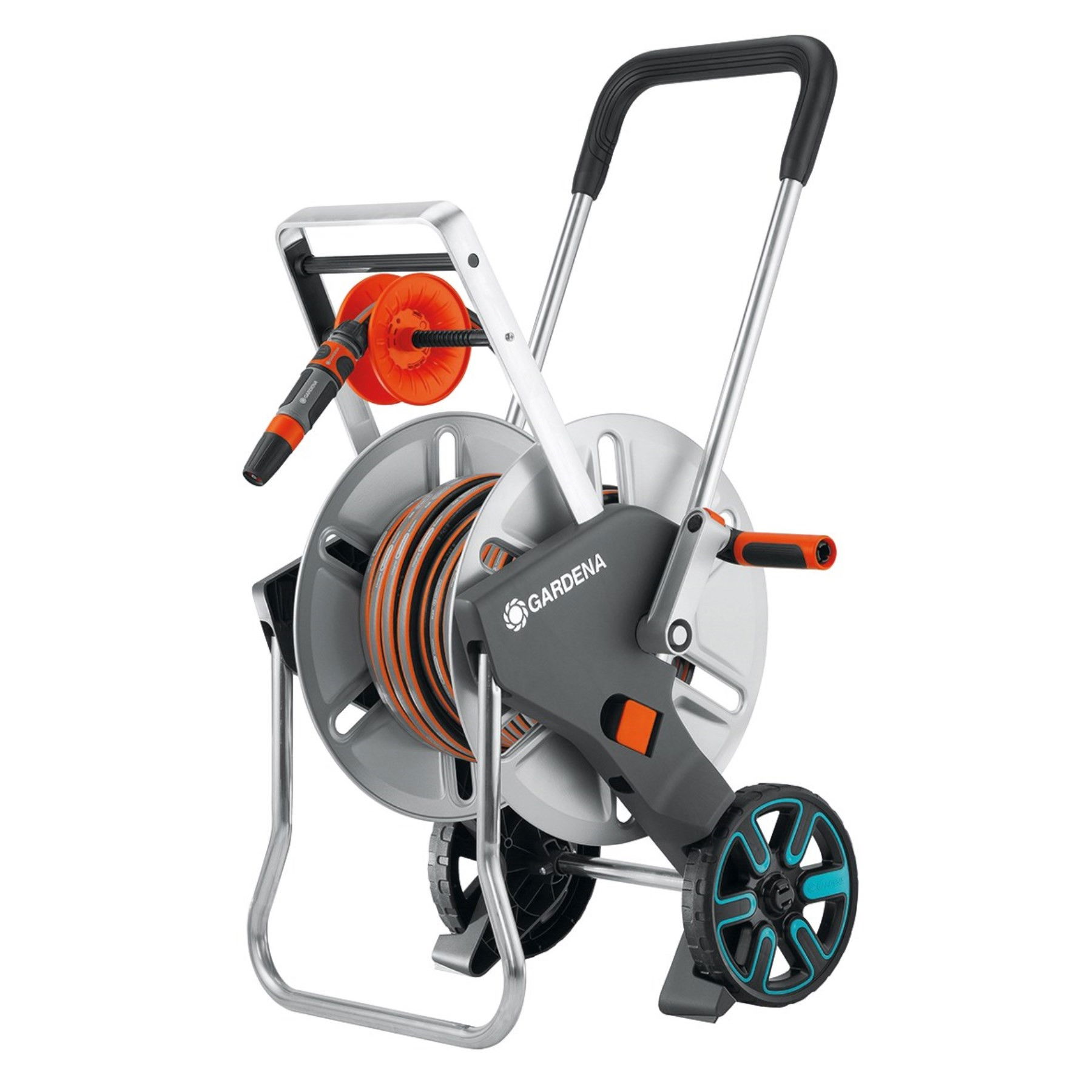 Gardena Tömlőkocsi AquaRoll M Easy fém készlet 1250586 termék fő termékképe