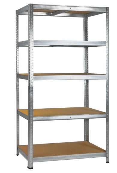 Euro Stock Polc/munkaasztal 5 polc 180x90x45 - 1257667 termék fő termékképe