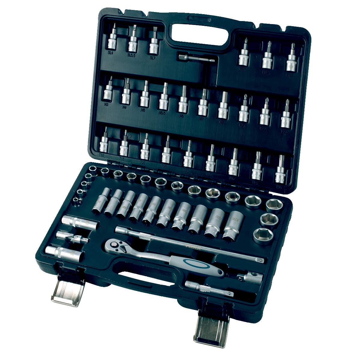 Raxx Dugókulcs készlet 61 db. 3/8" 1290656 termék fő termékképe
