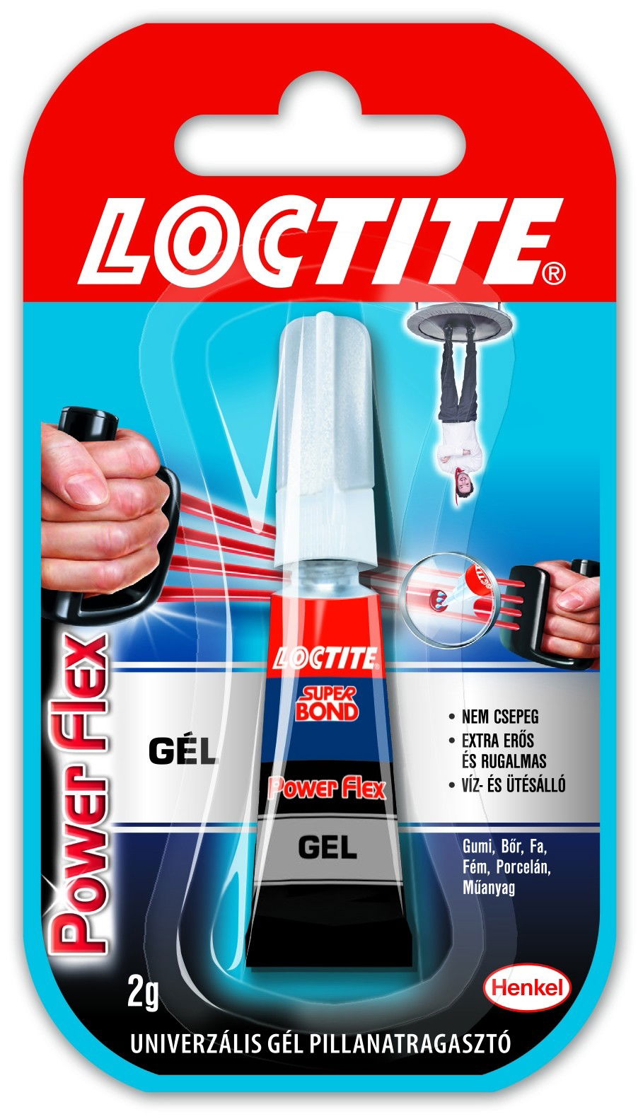 Henkel Loctite Super Bond gél pillanatragasztó 2g. termék fő termékképe
