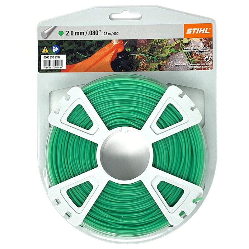 Stihl damil kerek 2,0mm x 123m zöld 00009302337 termék fő termékképe