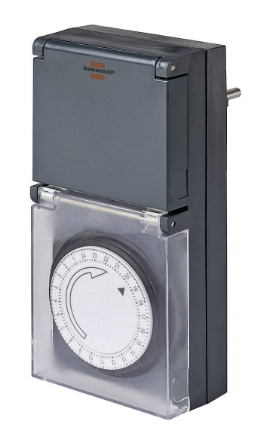Brennenstuhl Időkapcsolós óra mechanikus nedves helyiségbe 230V/16A (1506460) termék fő termékképe