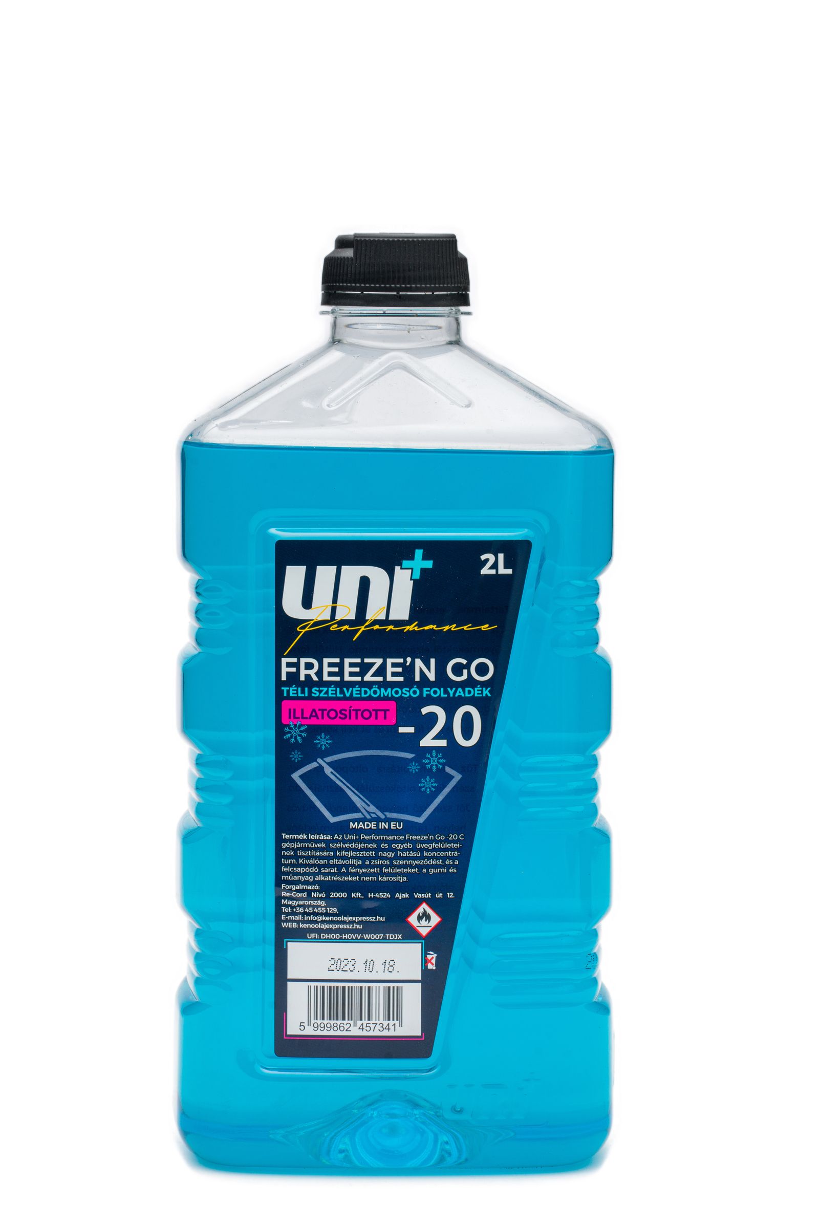 UNI+PERFORMANCE Freeze"n  téli szélvédőmosó folyadék -20 , 2L termék fő termékképe