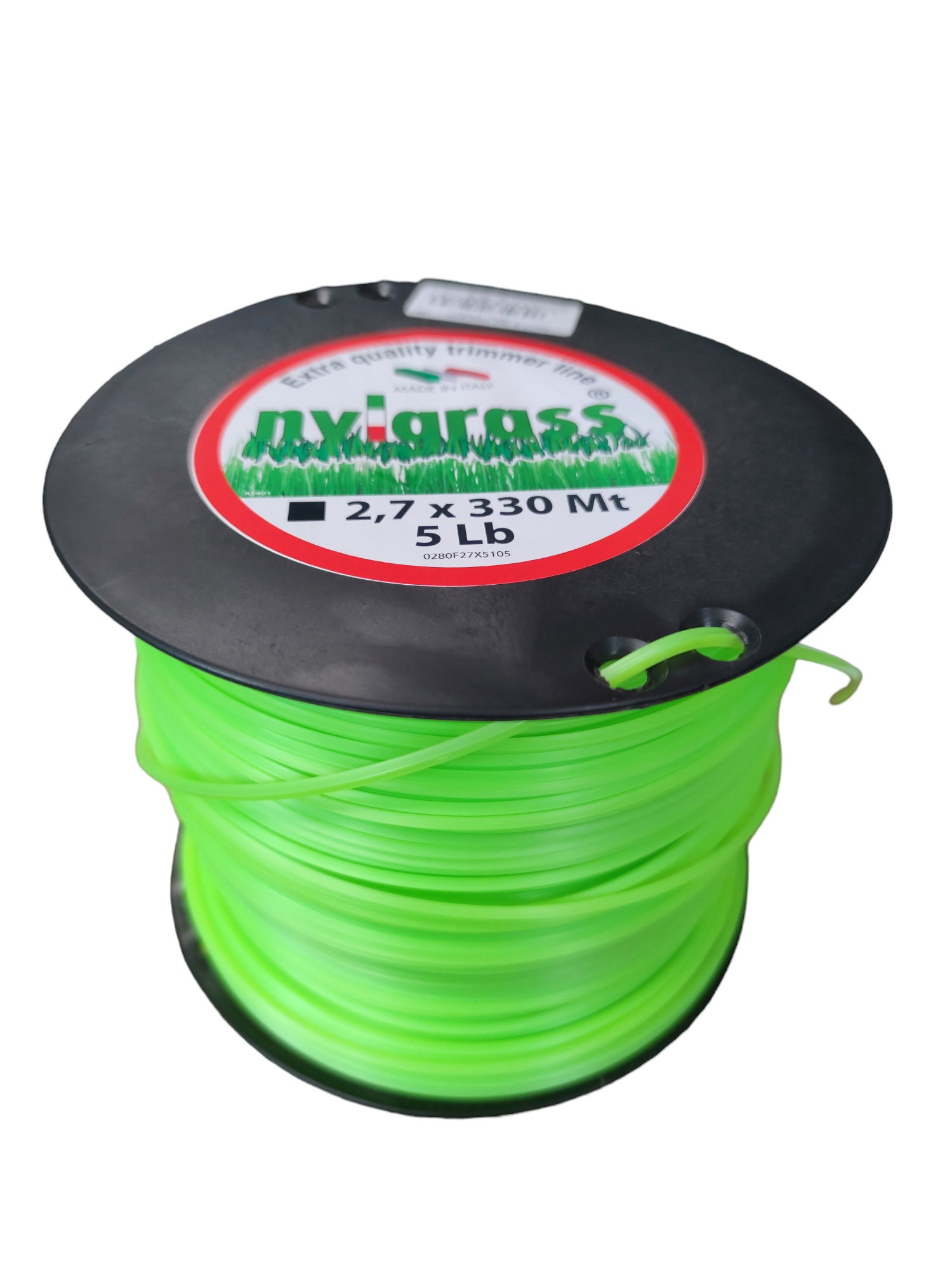 Nylgrass damil 2,7mm szögletes 330méter olasz termék fő termékképe