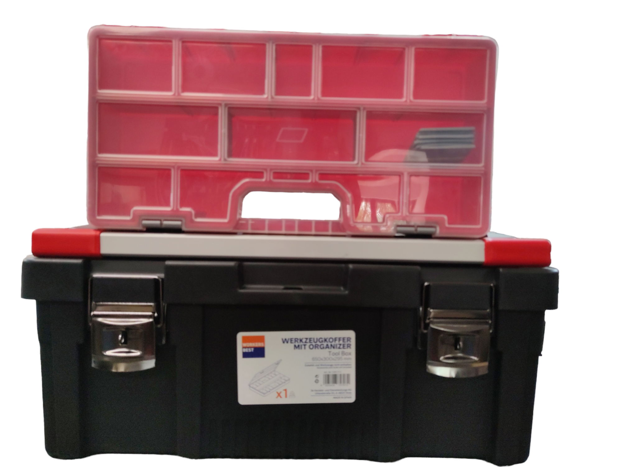 Workers Best Szerszámkoffer rendezővel 650x300x295mm termék fő termékképe