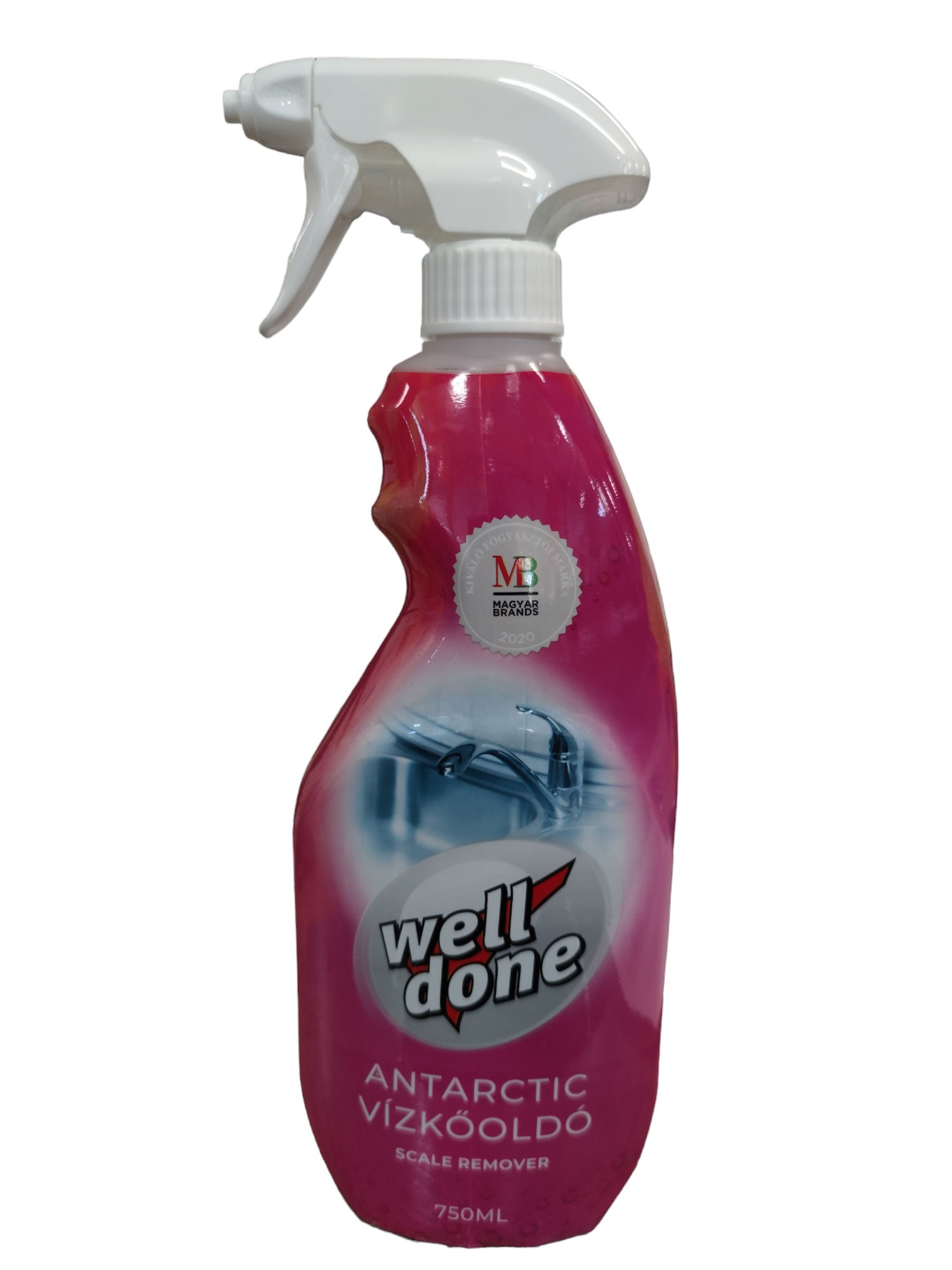 Well Done Welldone antarctic vízkőoldó szórófejes 750ml. termék fő termékképe