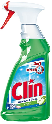 Clin 3in1 Apple ablaktisztító 500 ml szórófejes termék fő termékképe