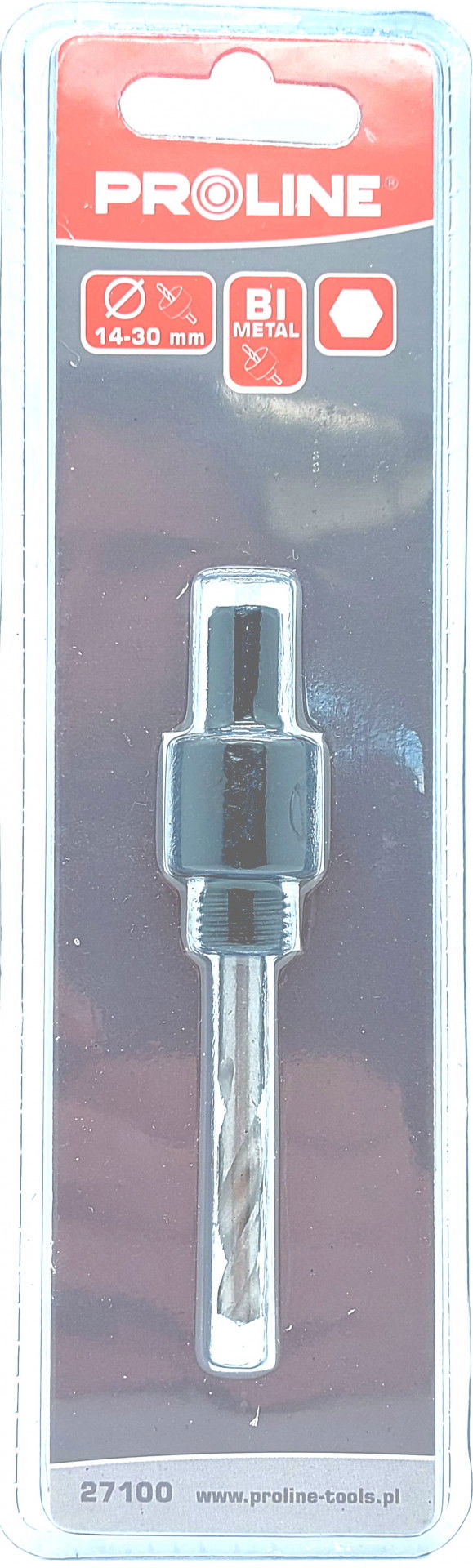Proline univerzális HSS-bimetál koronafúró adapter 14-30mm 27100 termék fő termékképe