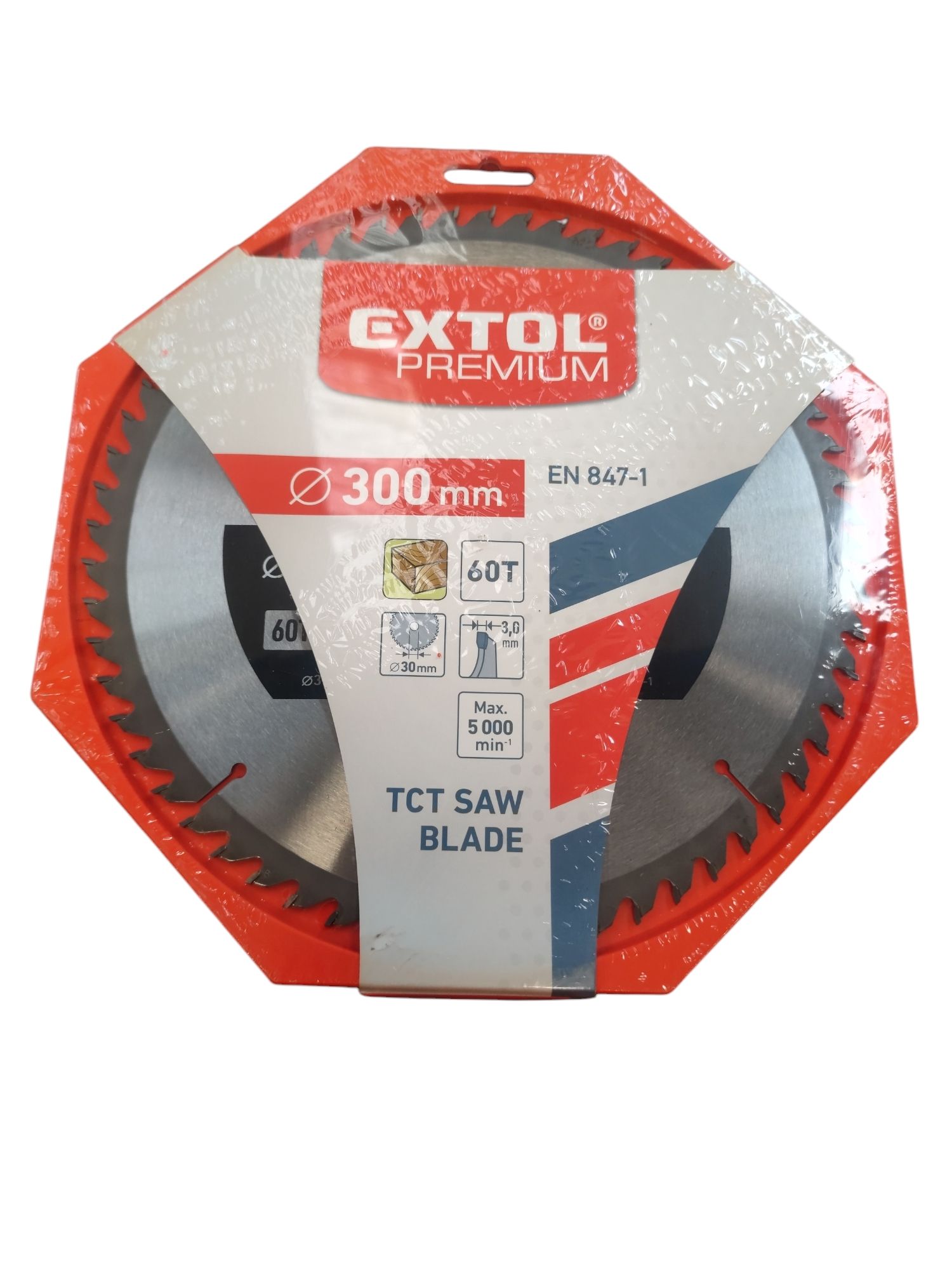 Extol Premium Körfűrészlap keményfémlapkás 300x30mm - 60 fogas 8803247 termék fő termékképe