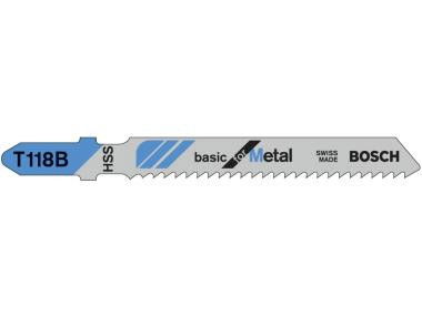 Bosch Szúrófűrész lap T118B fémre, 3db/csomag 1044398 termék fő termékképe