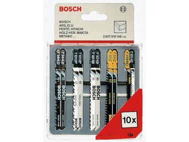 Bosch Szúrófűrész lap készlet fa fára, műanyagra, 10 részes 1080059 termék fő termékképe