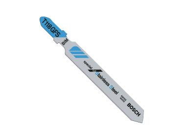 Bosch Szúrófűrész lap T118GFS INOX és nemesacél, 5db/cs 1175066 termék fő termékképe