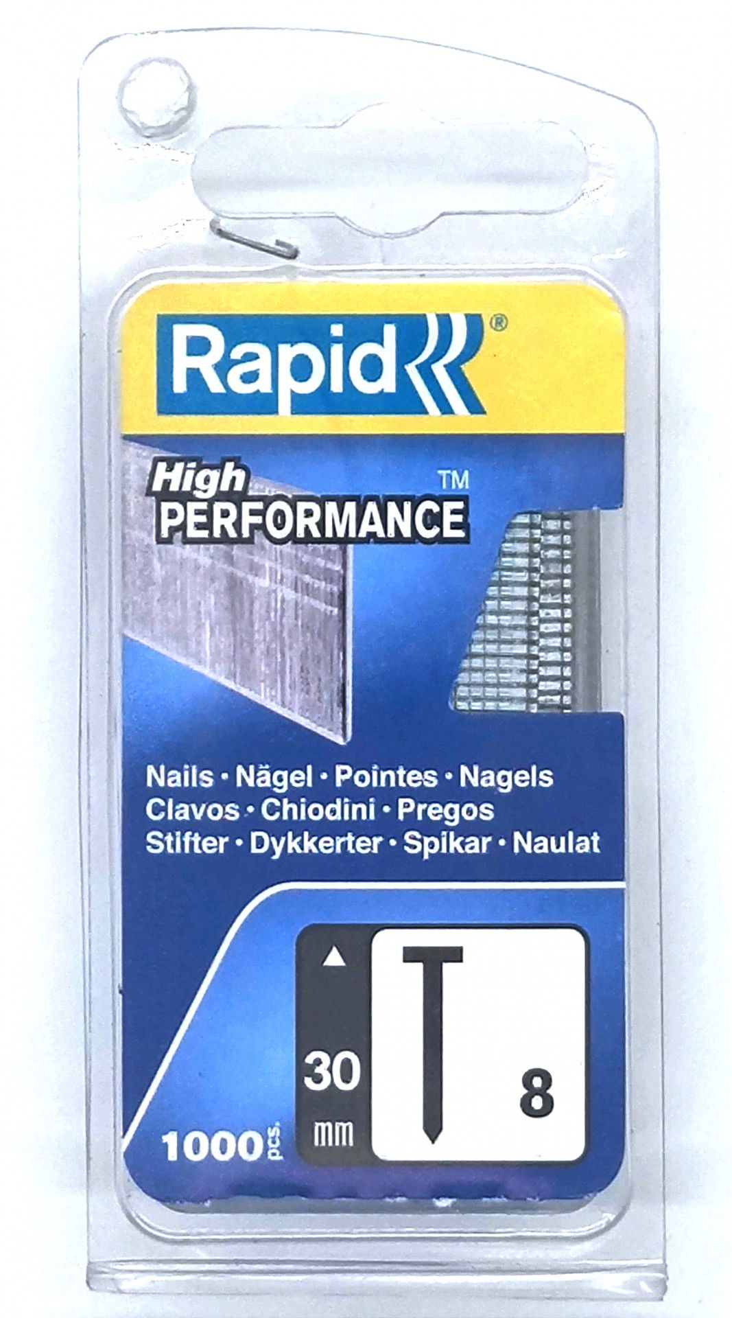 Rapid Speciális szög Typ 8 30mm Keskeny, bliszt. 1cs.=1000 db 1201123 termék fő termékképe