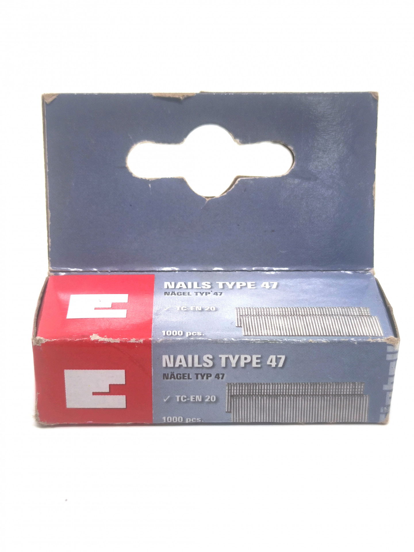 Einhell 47 típusú tűzőszeg, 14mm, 1000db/csomag 41378885 termék fő termékképe