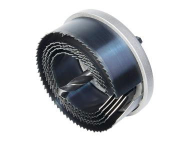 Wolfcraft Lyukfűrész készlet, átm. 60,68,74,80,95 mm 1154823 termék fő termékképe