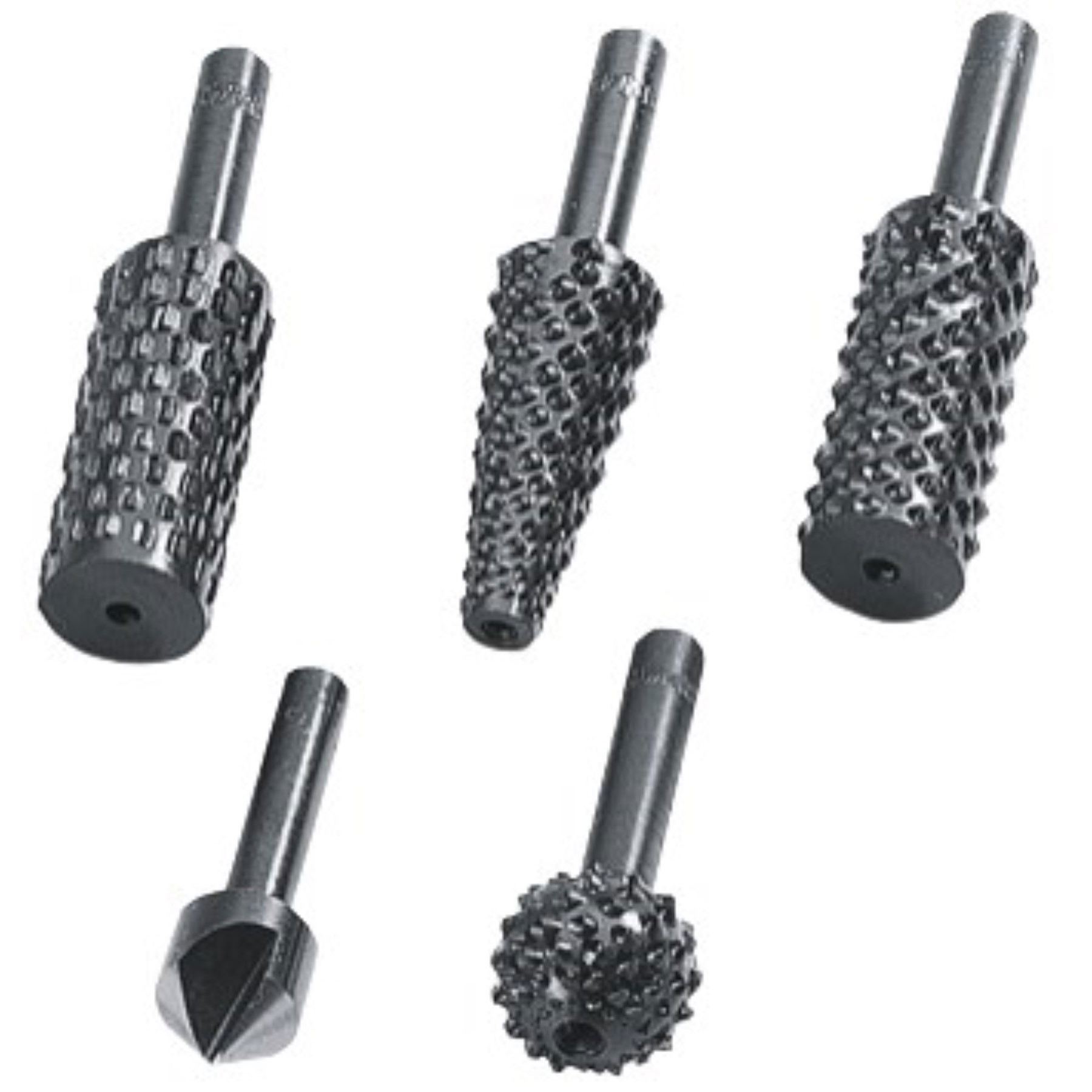 Wolfcraft Profil ráspoly és sűllyesztő készlet, 5 r., szár 6,35 mm 1080249 termék fő termékképe