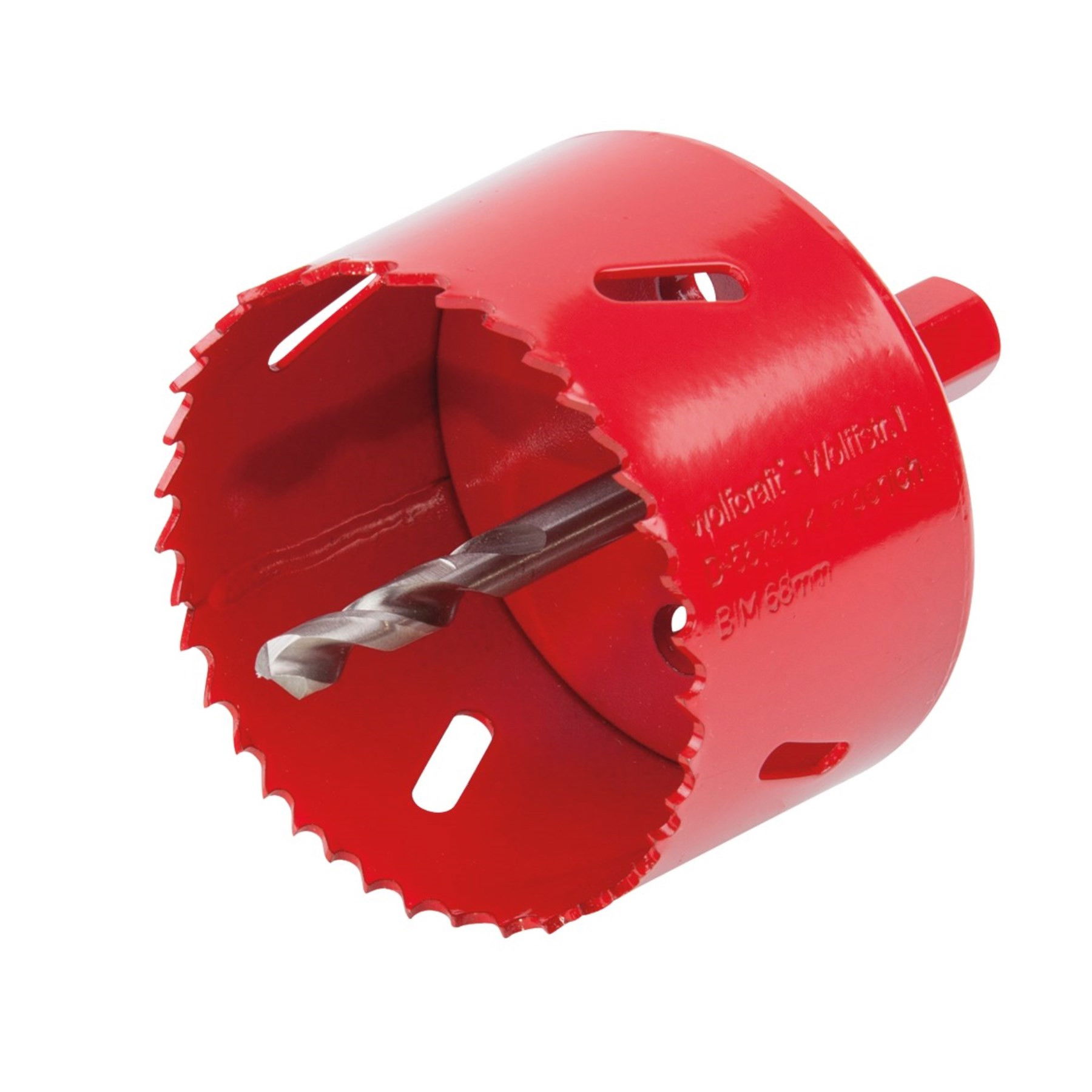 Wolfcraft Lyukfűrész, bimetál, átm. 68mm befogóval és fúróval 1155024 termék fő termékképe
