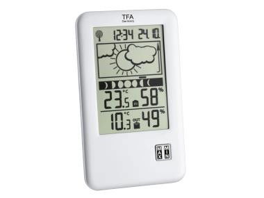 TFA Rádiós időjárásállomás Neo Plu ezüst 158x95x21mm 1197274 termék fő termékképe