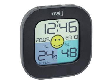 TFA Digitális hő- és páratartalom mérő Thermo/Hygro fekete 1275228 termék fő termékképe
