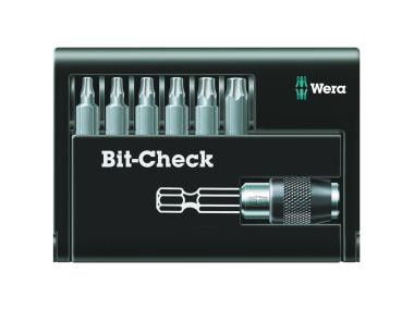 Wera Bit készlet 8067/6/BO TORX lyukas, 7 részes 056158 termék fő termékképe