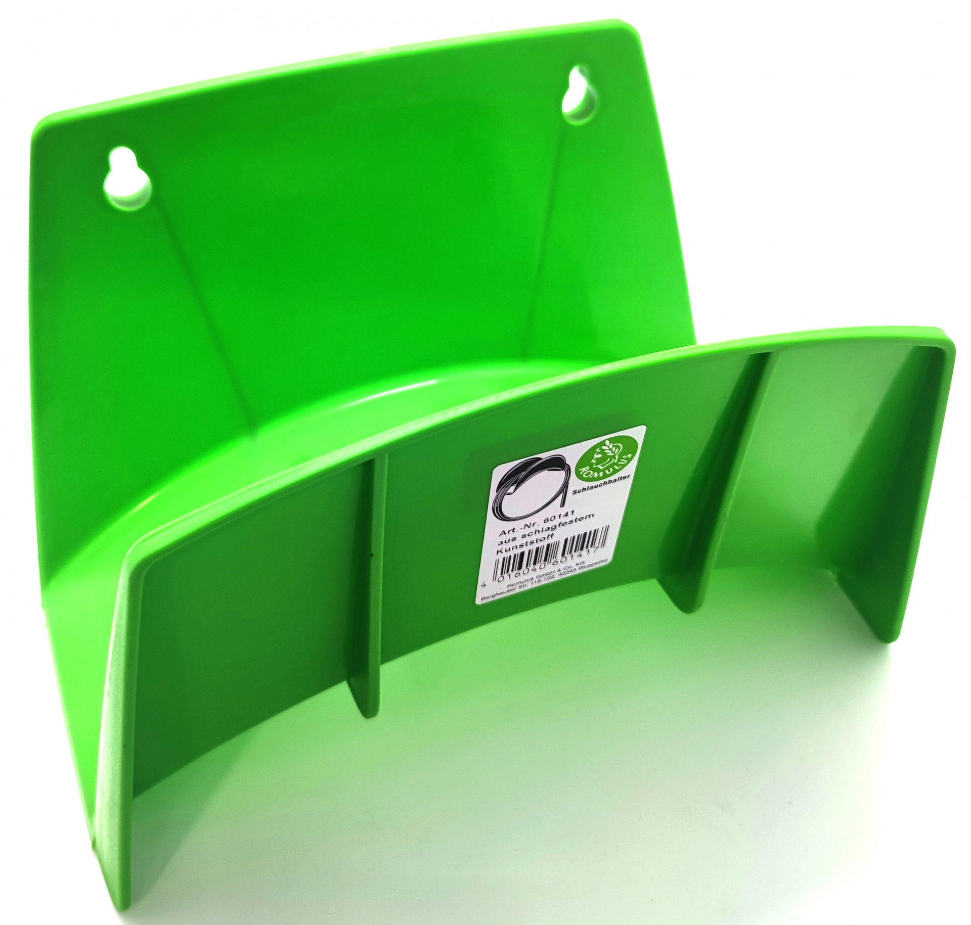 ROMULUS Fali tömlőtartó PVC, zöld 1086474 termék fő termékképe