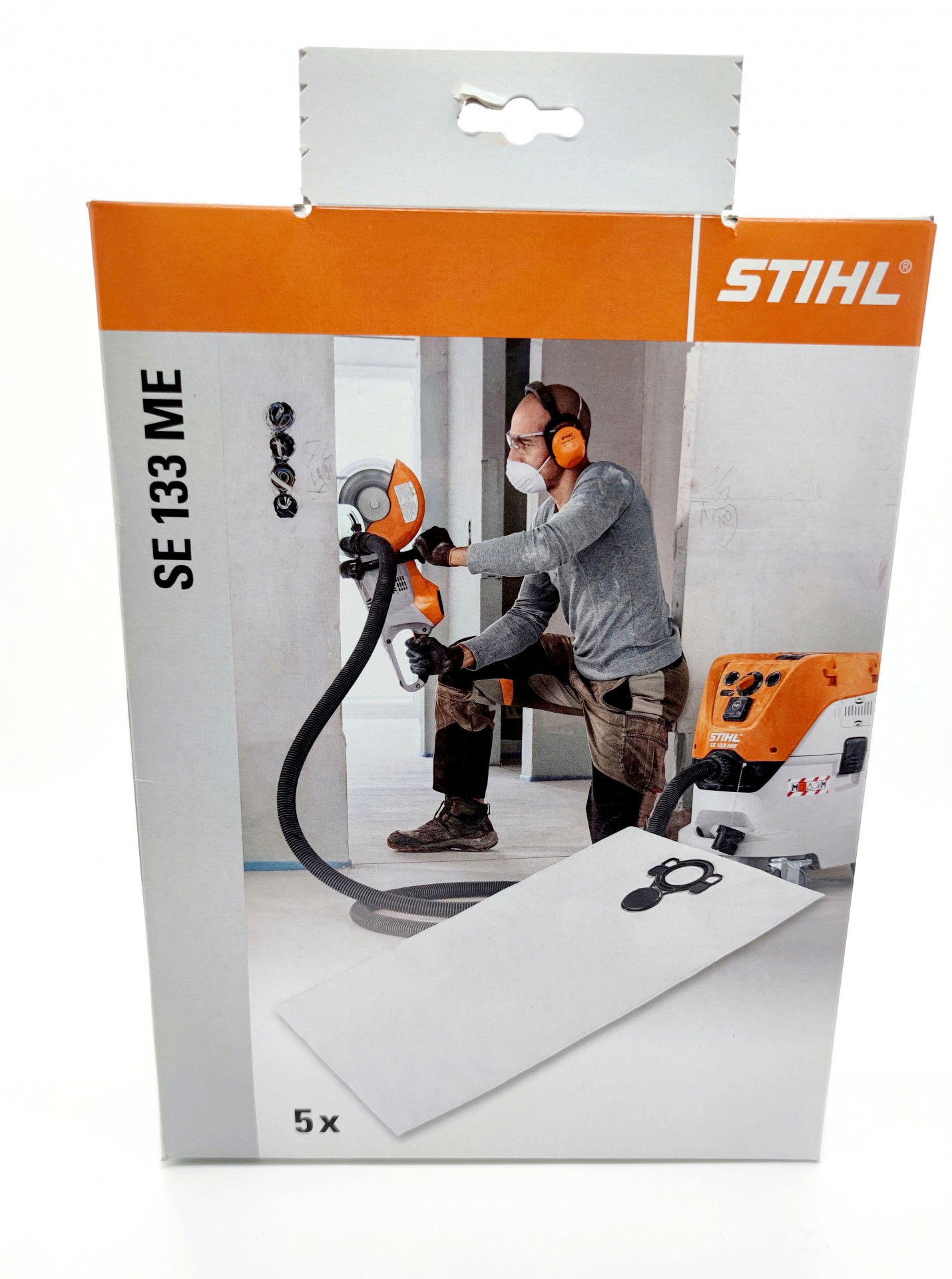 Stihl szűrőzsák SE 133 ME porszívóhoz 5 db-os termék fő termékképe
