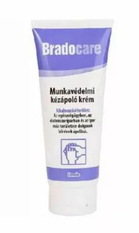 Bradocare Bőrápoló, Munkavédelmi kézápoló krém 100ml termék fő termékképe