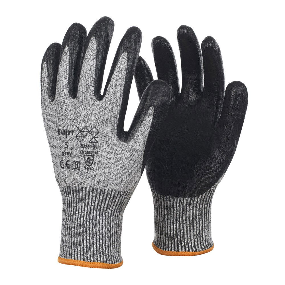 Top 5 Nitrill Mártott kevertszálas, vágásbiztos védőkesztyű termék fő termékképe